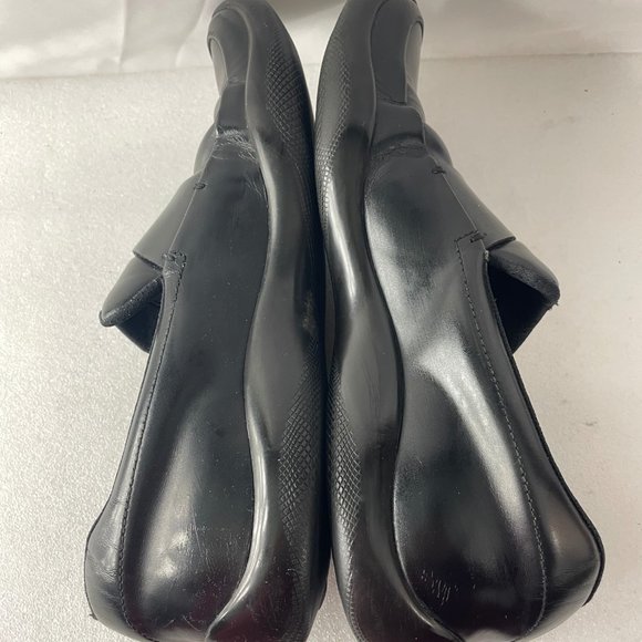 Prada Black Leather Loafers - Picture 7 of 10